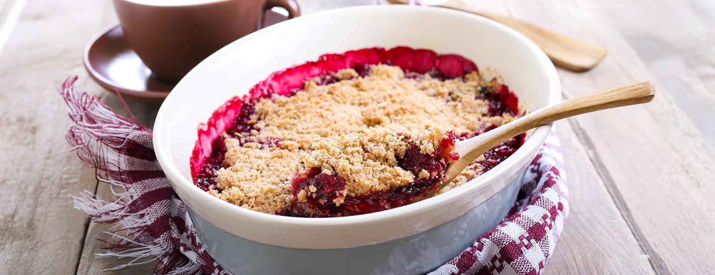 Crumble od šljiva: recept kao bakin