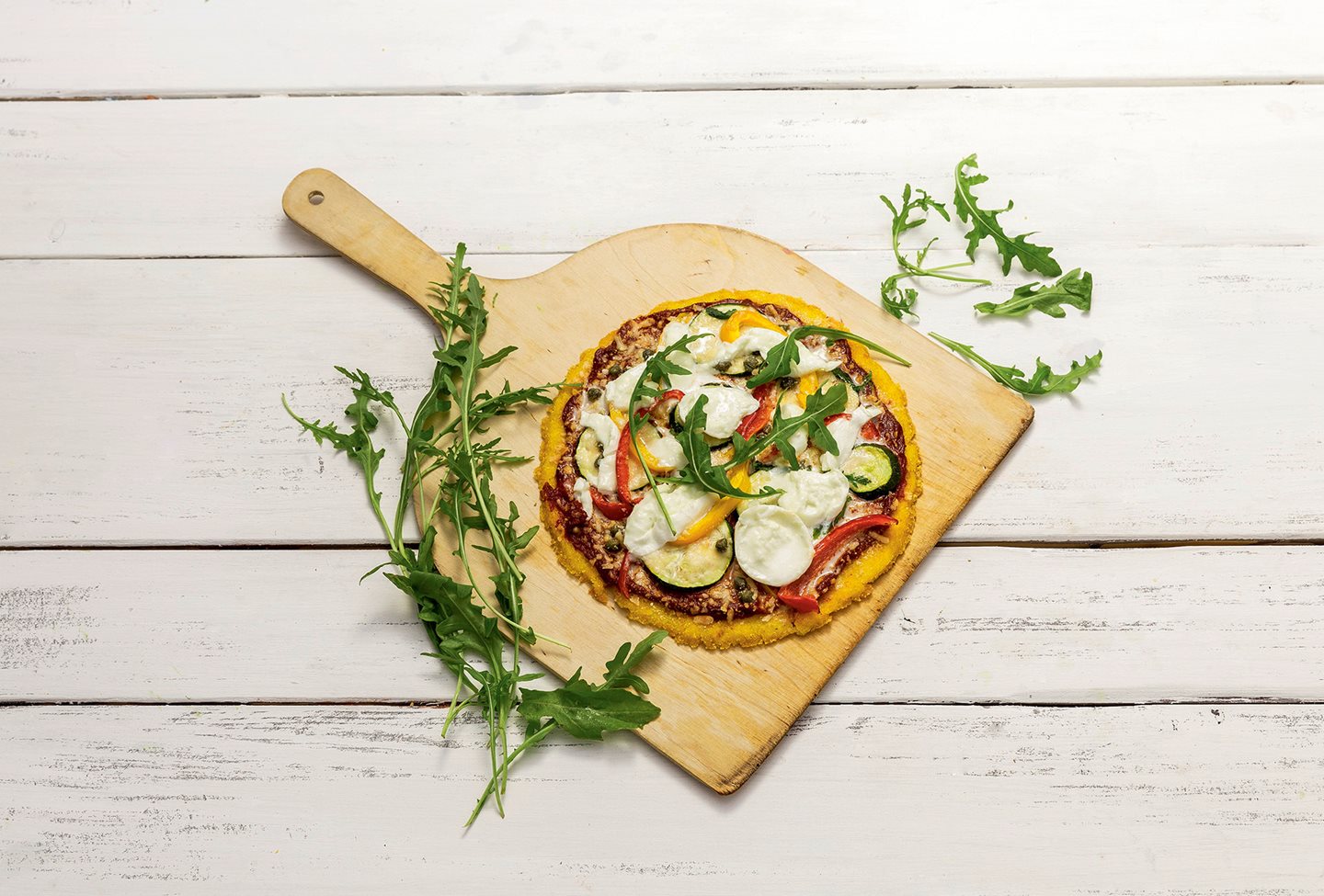 Recept: Pizza od palente s povrćem