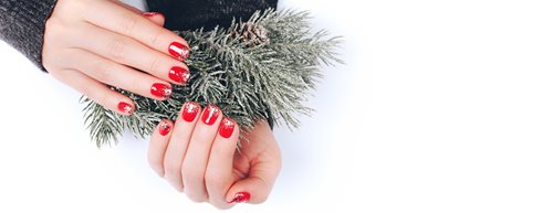 Božićni nokti: Jednostavno za samostalnu izradu