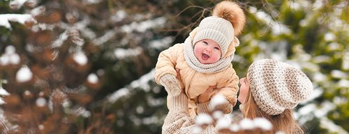 Njega beba zimi: što treba nježna koža