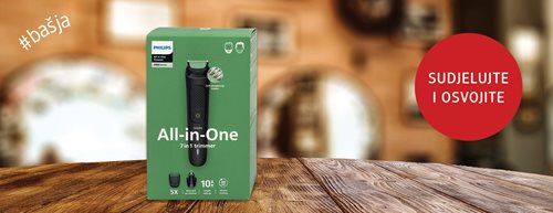 Osvojite Philips trimer 7u1 za savršenu bradu!